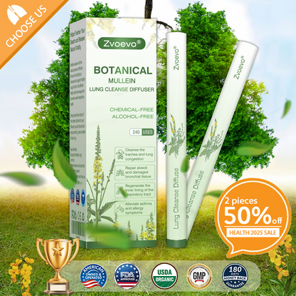 ❣️✅𝐔𝐒 𝐎𝐰𝐧𝐞𝐝 𝐚𝐧𝐝 𝐎𝐩𝐞𝐫𝐚𝐭𝐞𝐝：𝐙𝐯𝐨𝐞𝐯𝐨® 𝐁𝐨𝐭𝐚𝐧𝐢𝐜𝐚𝐥 𝐌𝐮𝐥𝐥𝐞𝐢𝐧 𝐋𝐮𝐧𝐠 𝐂𝐥𝐞𝐚𝐧𝐬𝐞 𝐃𝐢𝐟𝐟𝐮𝐬𝐞𝐫(🫁Cough, wheezing, shortness of breath, sputum, stuffy nose, bronchitis, bronchitis, allergy symptoms, lung discomfort💝)